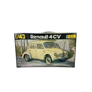 Heller Renault 4CV 4 Door Sedan Car Model 1:43 Sealed Box No. 174 Vintage Sealed